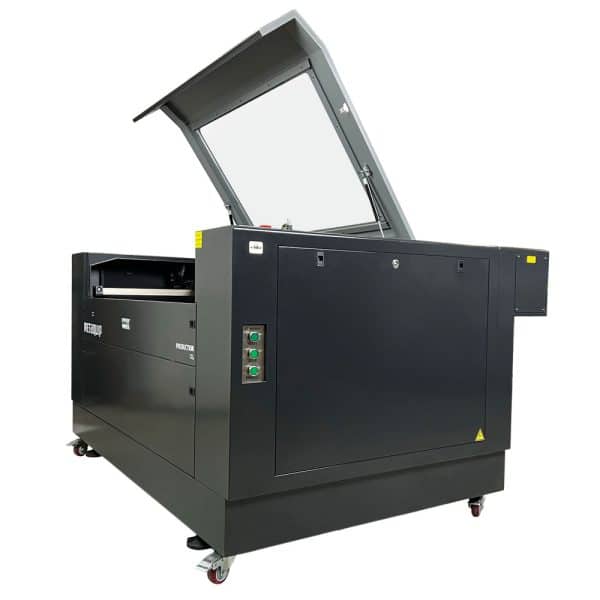 Produzione macchina laser CO2 - valvola aperta