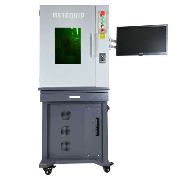 Macchina per incisione laser a fibra di produzione - anteriore