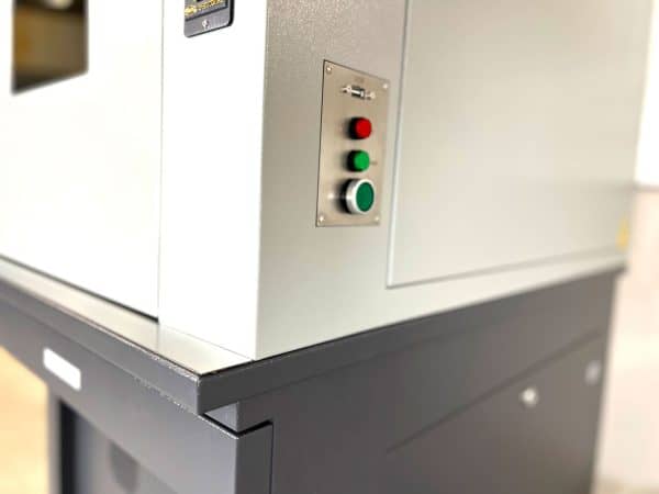 Macchina per incisione laser a fibra di produzione - funzionamento