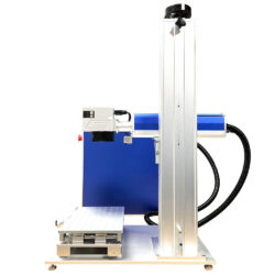 Macchina per incisione laser a fibra su metallo - Lato industriale compatto