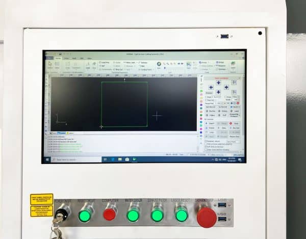 Computer di taglio laser in fibra di metallo MQ FC6060