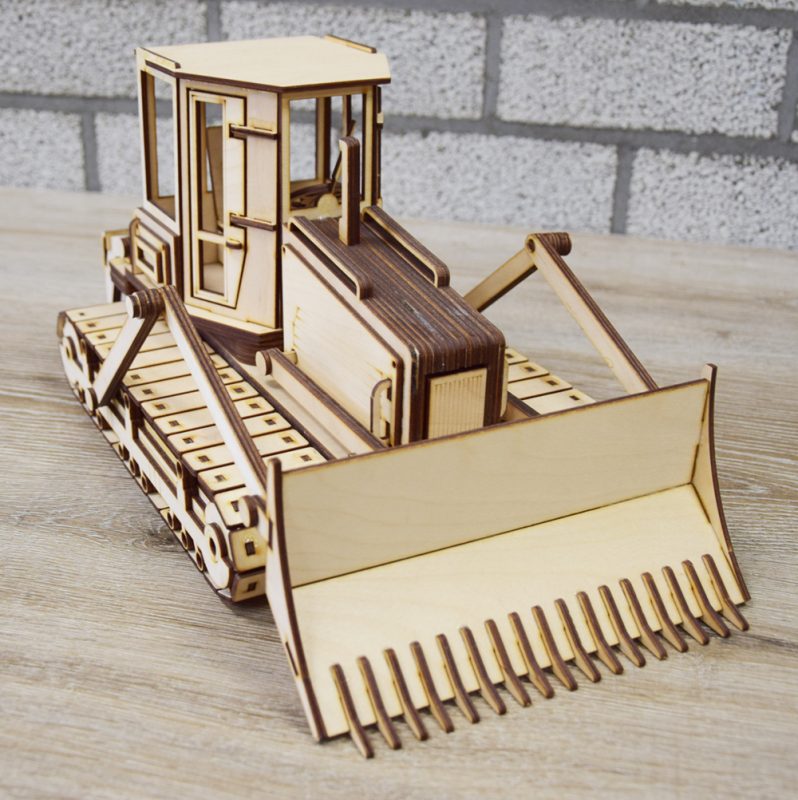 Taglio laser modellazione legno con macchina laser CO2