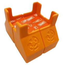 Piedini a nido d'ape per laser CO2