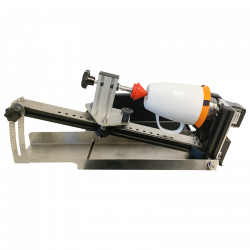 Incisione laser ad angolo di oggetti rotondi, cilindrici e conici - macchina laser a modulo rotante