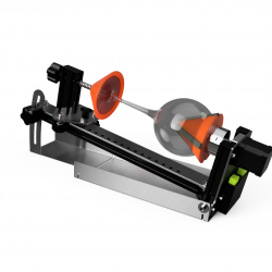 Incisione laser di calici da vino