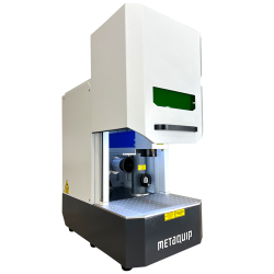 Laser fibra da tavolo con ampio piano di lavoro