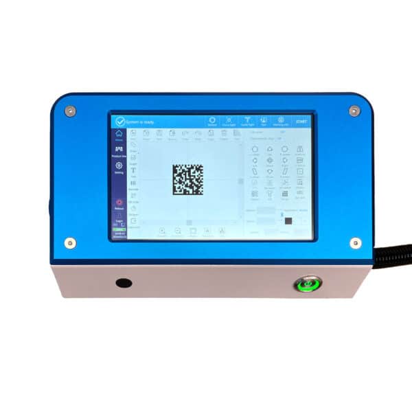 Macchina per incisione laser portatile per metalli - controller laser integrato