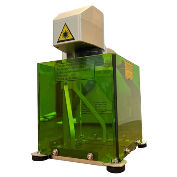 Macchina per incisione laser portatile - anteriore