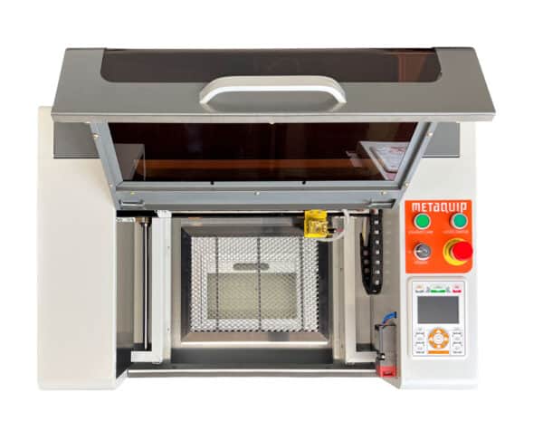 Macchina per incisione laser hobby aperta